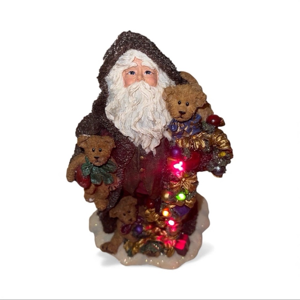 Collectible Boyd's Bears Holiday 8” Father Christmas Santa Figurine 733208